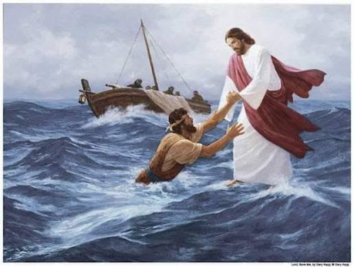 Jésus et Pierre